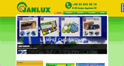Desktop Screenshot of janlux.pl
