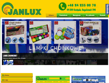 Tablet Screenshot of janlux.pl